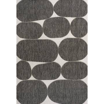 Rayna Modern Geometric Organic Shapes Indoor/Outdoor Area Rug